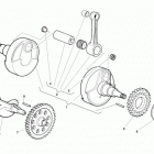 TC 250-450-TE 250-450-SM 450 R Коленвал