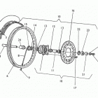 TE 570-SM 570 R Front wheel (sm 570 r)