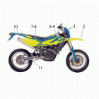 TC 250-450-TE 250-450-SM 450 R Transfer (color code e) (sm 450 r)