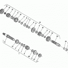 WR, CR 125 Трансмиссия