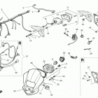 WR, CR 125 Electric sys., plate holder, headlamp fairing (wr ...