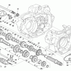 TC 250-450-TE 250-450-SM 450 R Transmission, shifter 6 speed (te 250-450-sm 450 r...