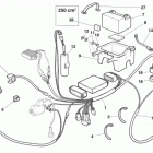 TC 250-450-TE 250-450-SM 450 R Main wiring harness, electrical parts
