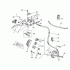 TE 570-SM 570 R Front hydraulic brake (te 570)