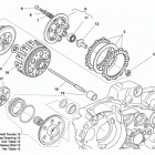 TC 250-450-TE 250-450-SM 450 R Primary drive, clutch