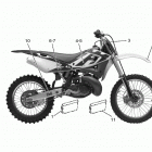 WR, CR 250-WR 360 Trim (cr 250-wr 250- 360 usa)