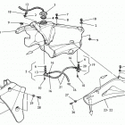 TE, TC 570-SM 570 R Gas tank, panel -