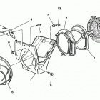WR, CR 250-WR 360 Воздушный фильтр