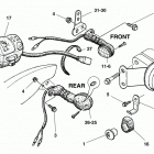 WR, CR 125 Blinkers, horn (wr 125)