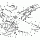 TE, TC 570-SM 570 R Frame, foot rests
