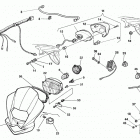 WR, CR 125 Electric sys., plate holder, headlamp fairing (wr ...