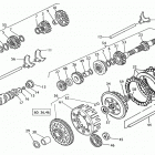 TC 570 Transmission, shifter, clutch