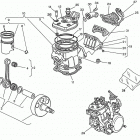 WR, CR 250-WR 360 Cylinder head, cylinder, piston, crankshaft (wr 36...