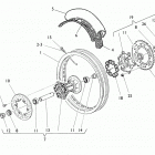 SM 610 S Заднее колесо
