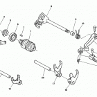 WR - CR 125 Переключение скоростей