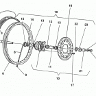 TE 400-TE-TC 570-SM 570 R Front wheel (sm 570 r)
