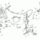 WR - CR 125 Rear hydraulic brake