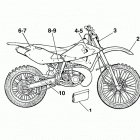 WR - CR 250-WR 360 Transfer (cr 250-wr 250-360 usa)