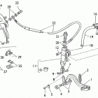 SM 610 S Rear hydraulic brake