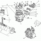 WR - CR 250-WR 360 Cylinder head, cylinder, piston, crankshaft (wr 36...