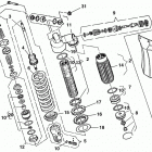 WR - CR 250-WR 360 Задняя подвеска