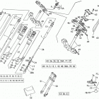 SM 610 S Front fork assembly