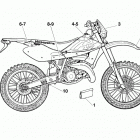 WR - CR 125 Trim (wr 125)