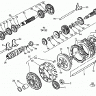 TE 400-TE-TC 570-SM 570 R Transmission, shifter, clutch