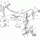 WR - CR 250-WR 360 Rear hydraulic brake