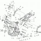 SM 610 S Frame, foot rests