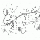 TE 410-610 E Dual Purpose-TE 610 E-LT-SM 610 S Main wiring harness, electrical parts