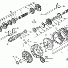 SM 610 R Transmission, shifter, clutch