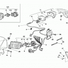 SM 610 R Electric sys., plate holder, number holder