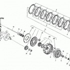 WR-WR U.S.A. 250-360-CR 250 Clutch, primary drive (wr-wr u.s.a. 360)