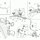 WR-WR U.S.A. 250-360-CR 250 Front hydraulic brake