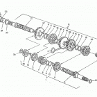 WR-WR U.S.A. 250-360-CR 250 Трансмиссия