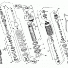 WR-WR U.S.A. 250-360-CR 250 Задняя подвеска