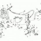 WR-CR-WR U.S.A. 125 Rear hydraulic brake