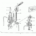 WR-WR U.S.A. 250-360-CR 250 Carburetor (wr-wr u.s.a. 360)