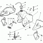 WR-WR U.S.A. 250-360-CR 250 Gas tank