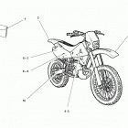 WR-WR U.S.A. 250-360-CR 250 Transfer (wr 250-360)