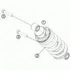 690 DUKE BLACK CHASSIS Амортизатор