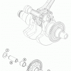 1290 SUPERDUKE R BLACK ENGINE Балансирный вал