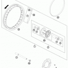 50 SX CHASSIS Переднее колесо