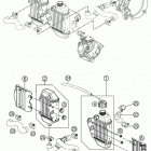 50 SX MINI ENGINE Система охлаждения