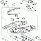 1290 ADV WHITE CHASSIS Бугель