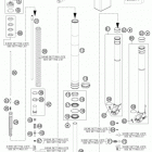 500 XCW CHASSIS Передняя вилка
