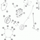 450 XCW ENGINE Система зажигания
