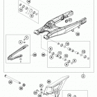 350 EXCF CHASSIS Бугель