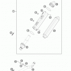 450 SXF CHASSIS Глушитель